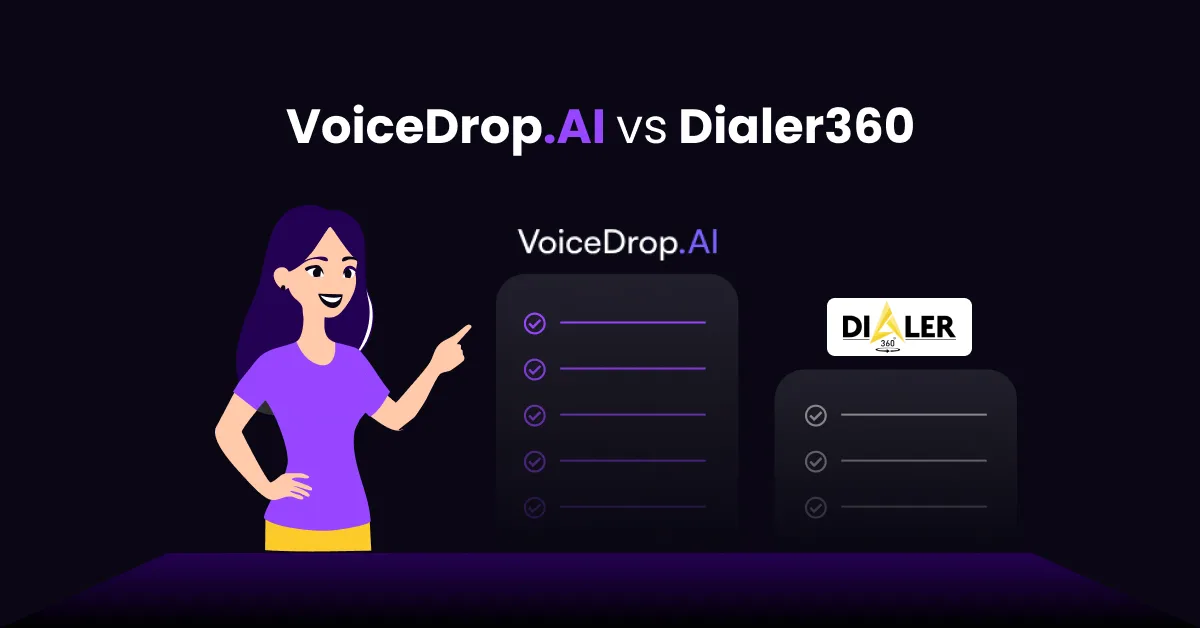 VoiceDrop compared with Dialer360