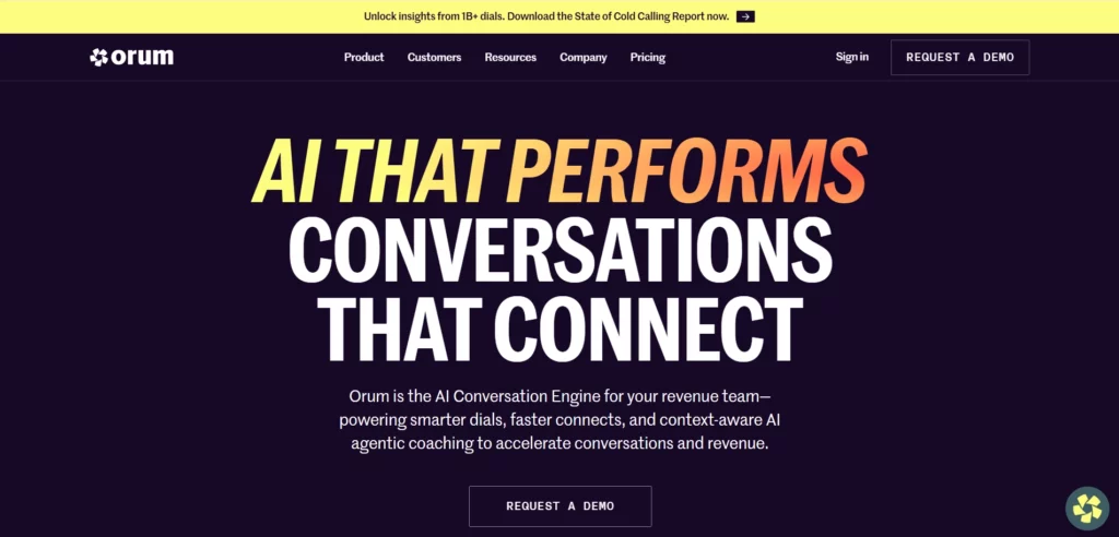 Orum Homepage